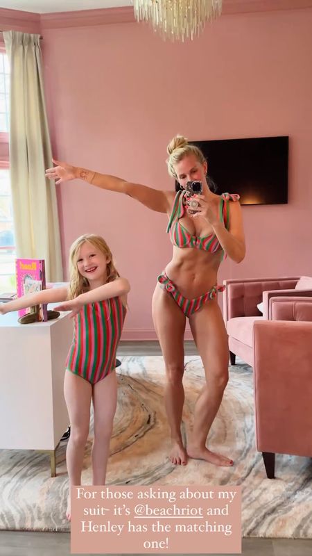 Mommy and Me matching bathing suits! 

#LTKstyletip #LTKswim #LTKfamily