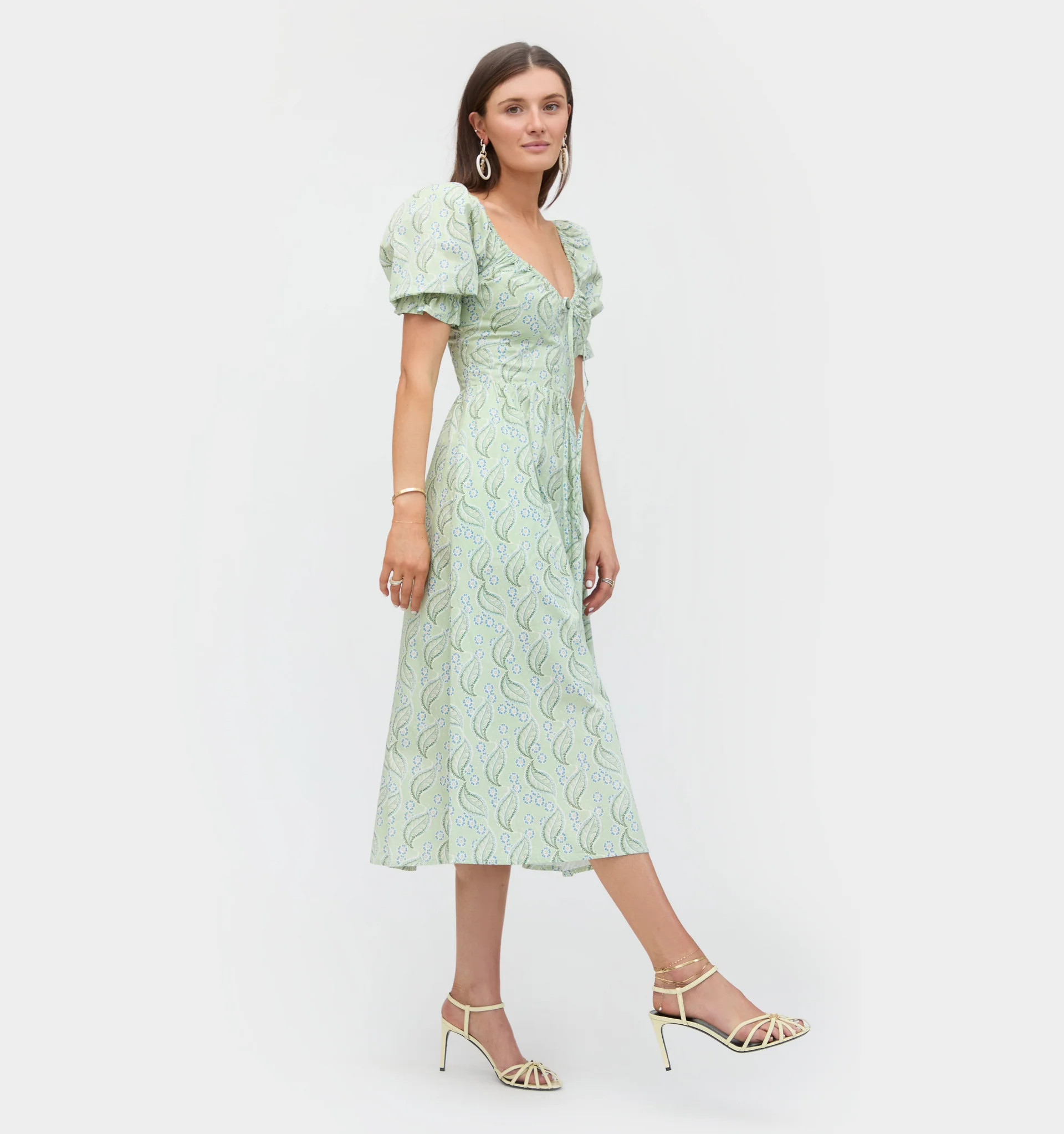 The Ophelia Dress - F. Steiner & Co. Archive Eucalyptus Floral | Hill House Home US