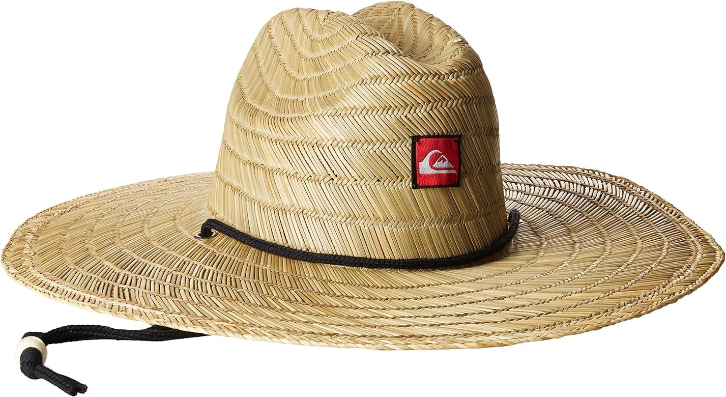 Quiksilver Men's Pierside Lifeguard Beach Sun Straw Hat | Amazon (US)
