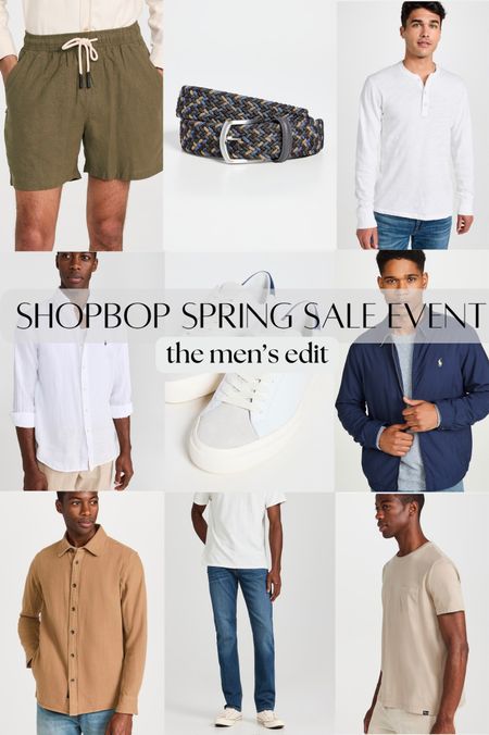 The Shopbop Spring Sale Event!  Shop The Men’s Edit & use code SPRING20 for 20% off

#LTKsalealert #LTKmens