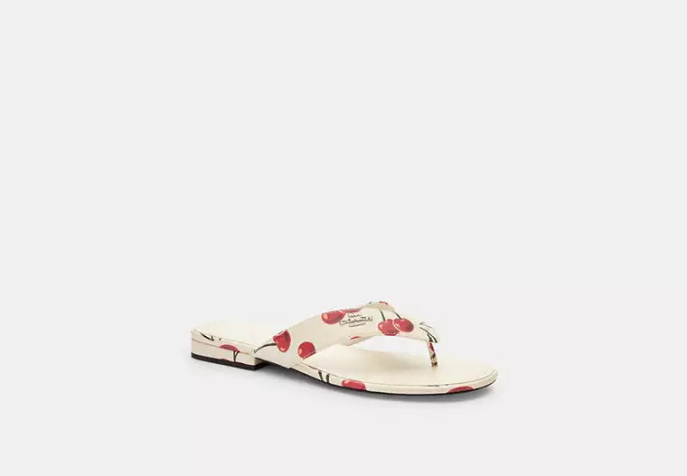 Bridgette Sandal With Cherry Print | Coach Outlet US