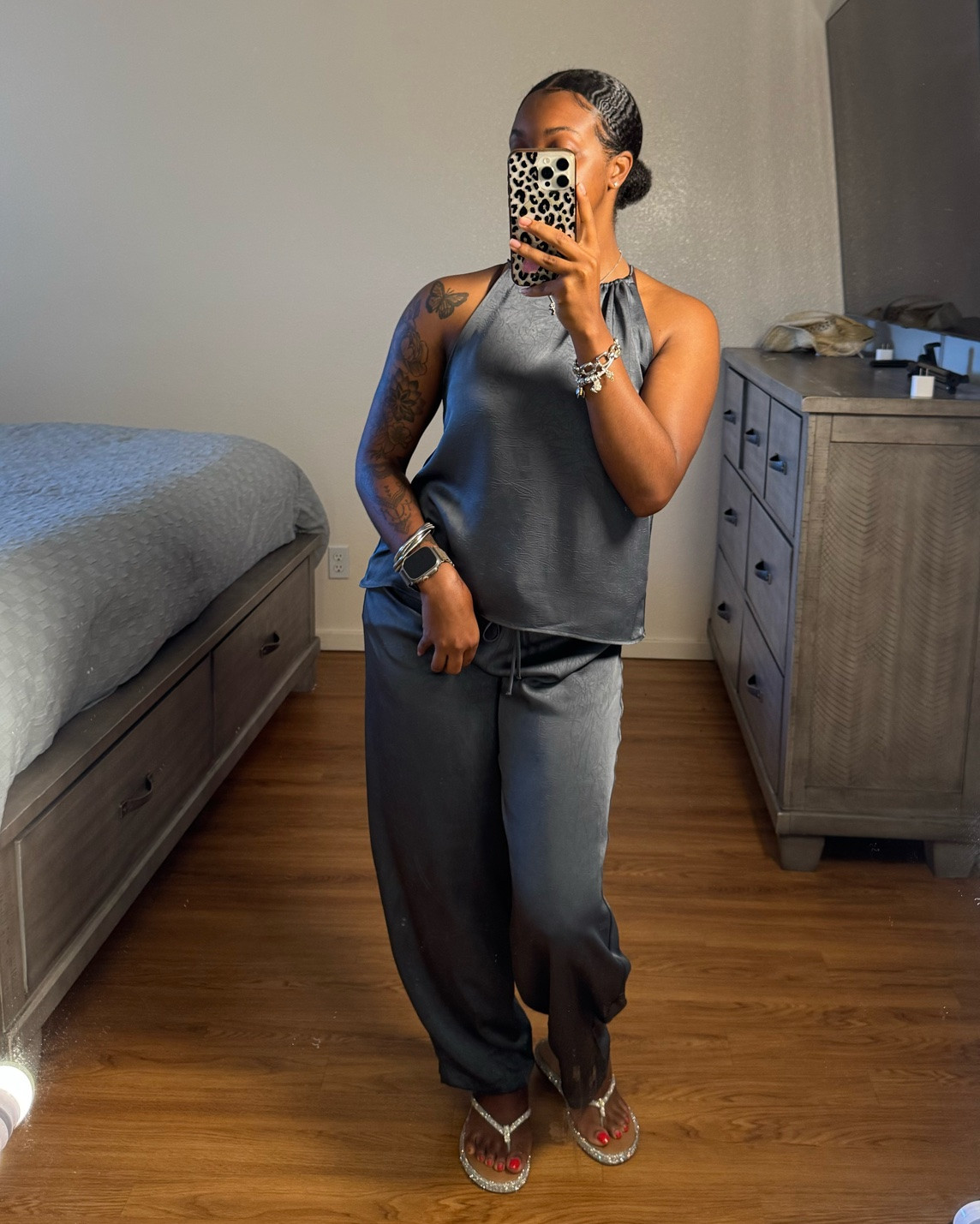 Grace in the details. Confidence in the fit. ✨ The Madden Girl sandals that I bought from Macy’s are no longer available - only in Gold - so I linked another pair from dillards that look exactly the same!

#LTKBeauty #LTKselfcare #LTKootd