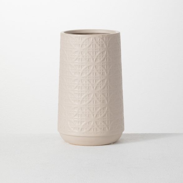 Sullivans Ceramic Vase 10"H Brown | Target