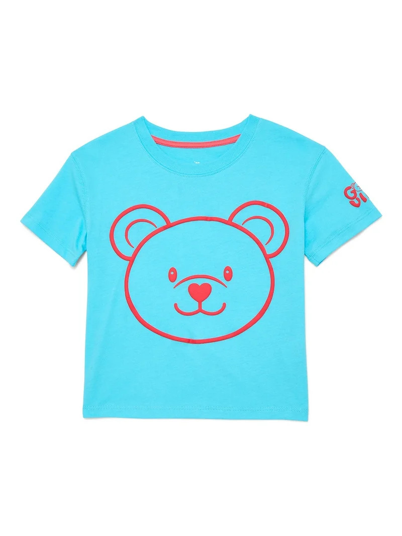 Valentine's Day Toddler Girls Graphic Tee from Way to Celebrate, Sizes 12M-5T | Walmart (US)