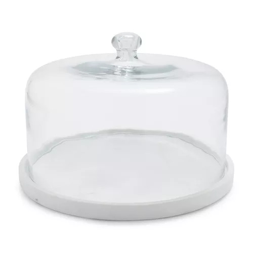 Sur La Table Marble and Glass Cloche | Sur La Table
