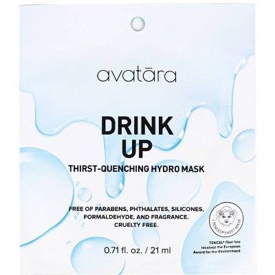 Unscented Avatara Drink Up Face Mask For Dry Skin - 0.71 fl oz | Target