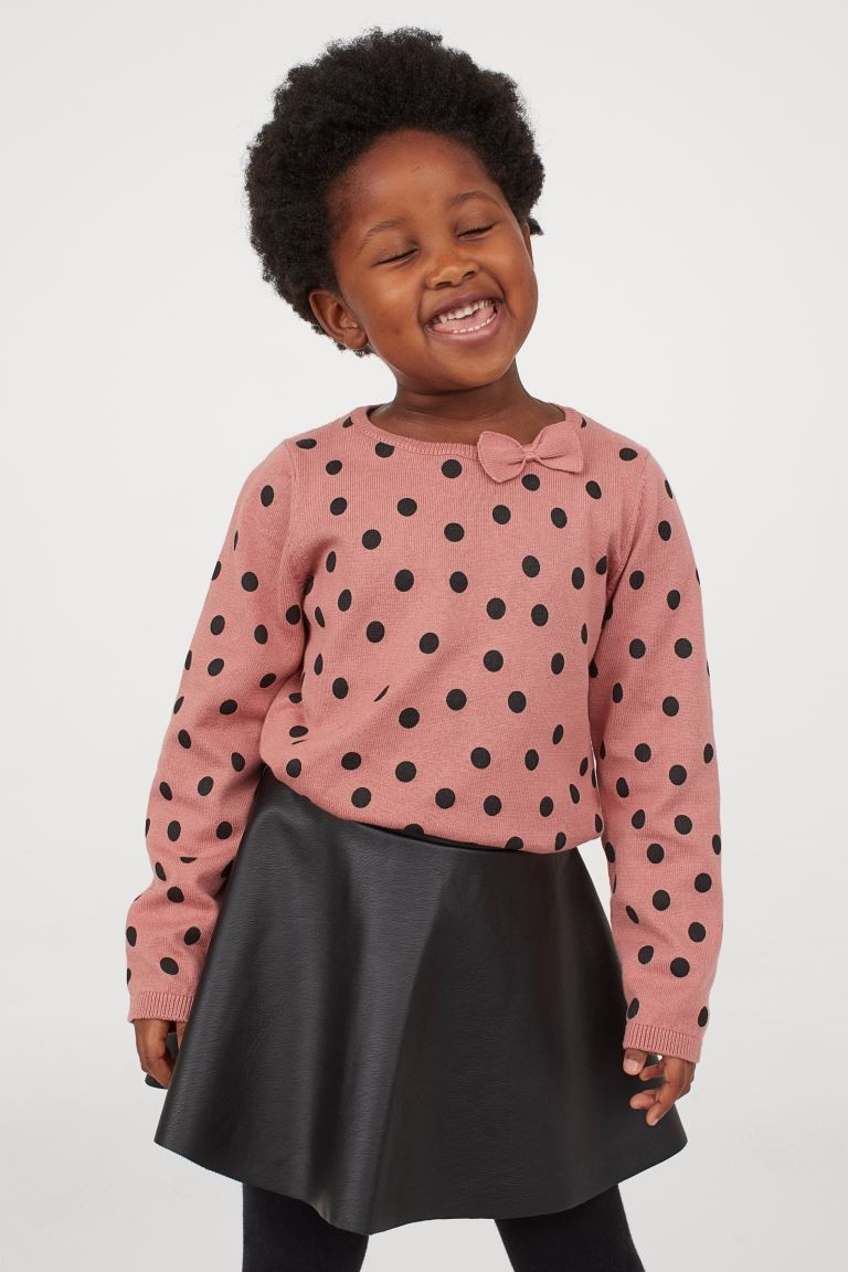 Fine-knit Cotton Sweater | H&M (US + CA)