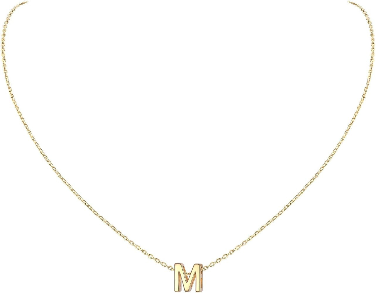 ChicSilver 925 Sterling Silver Initial Necklace for Women Personalized Jewelry (with Gift Box) | Amazon (CA)