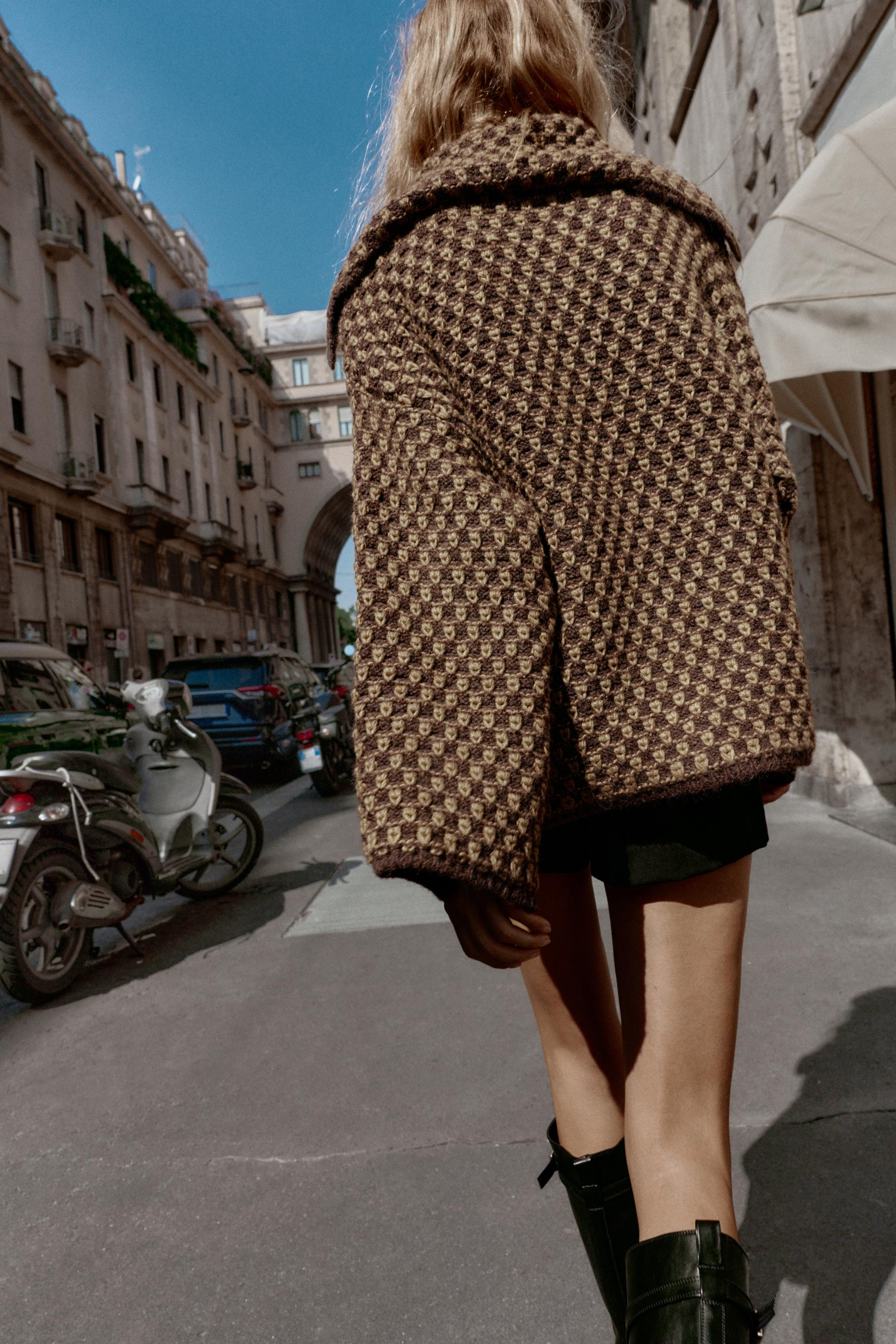 OVERSIZE KNIT CARDIGAN | Zara UK