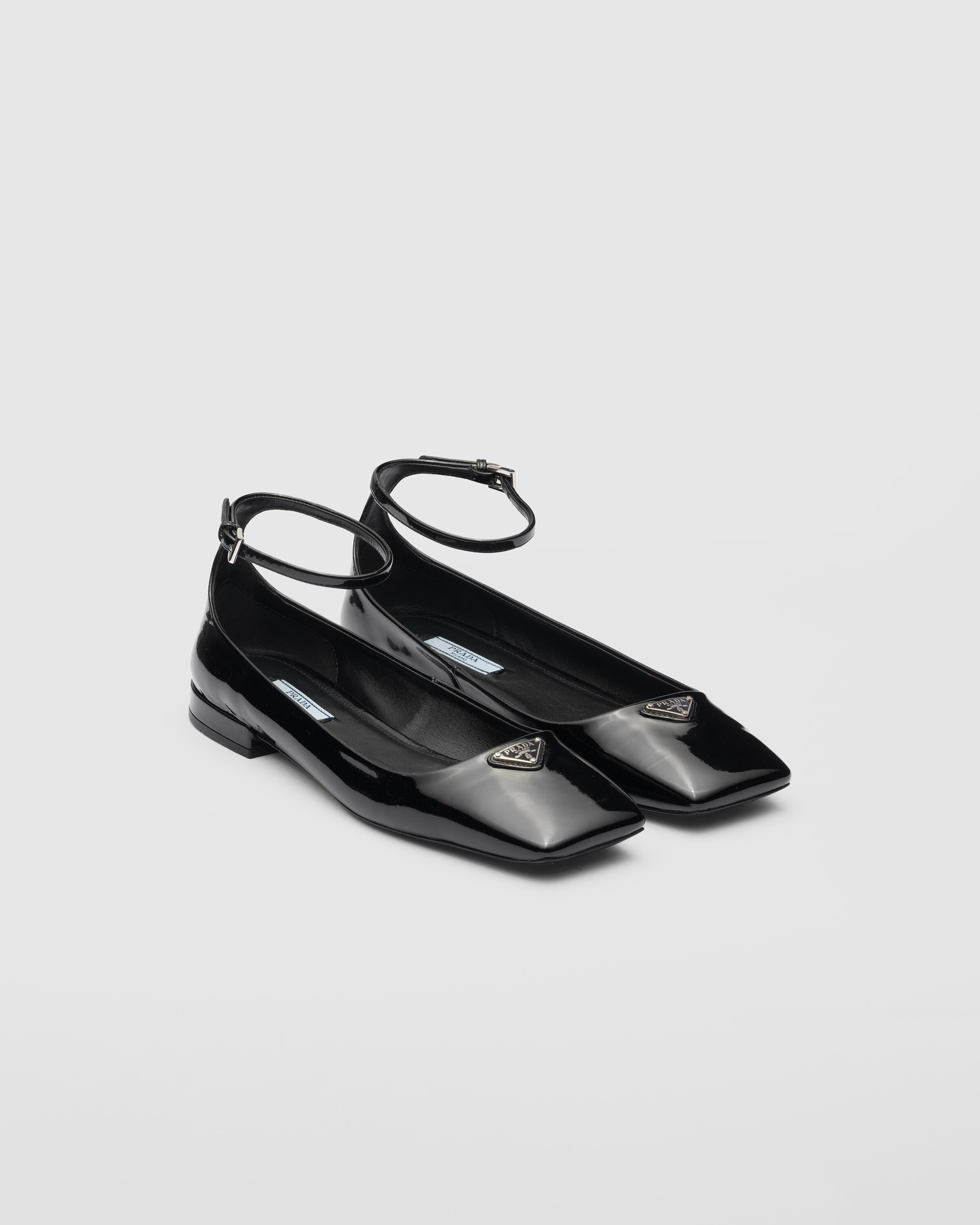 Patent leather ballerinas | Prada Spa US