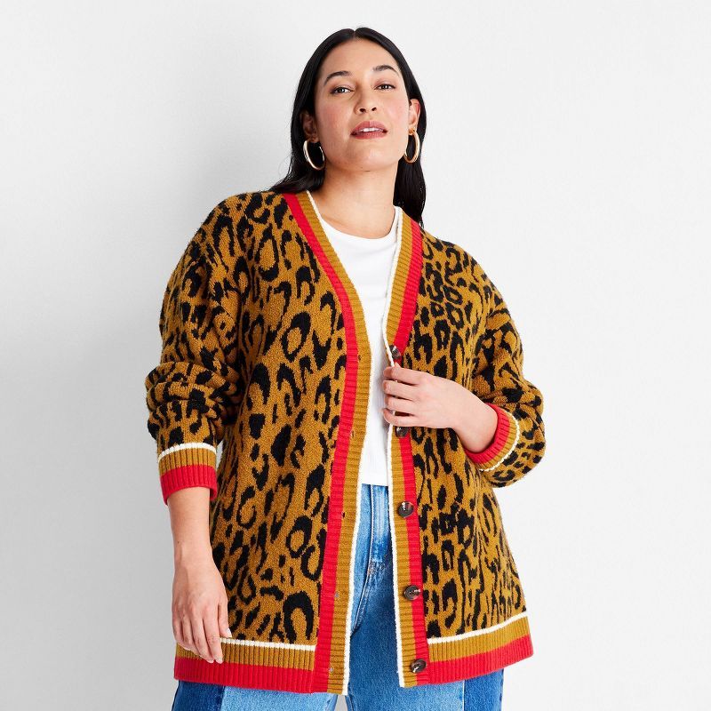 Women's Varsity Cardigan - Future Collective™ with Kahlana Barfield Brown | Target