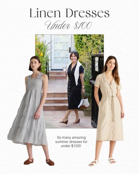 Sharing some of my favorite linen dresses from @onequince - so cute and all under $70!
#quincepartner

#LTKFindsUnder100 #LTKSeasonal #LTKOver40