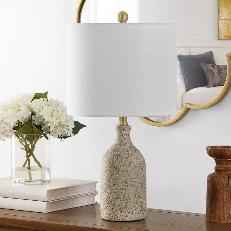 SAFAVIEH Gunnar 23" Table Lamp  Grey | Walmart (US)