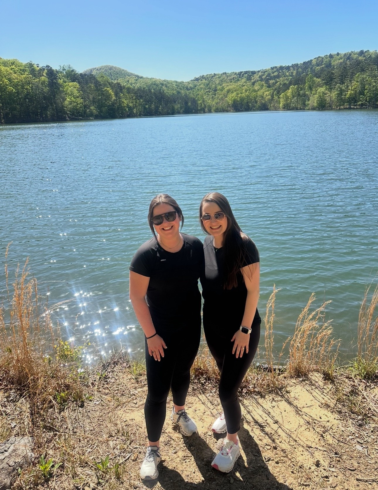 Twinning in our fave activewear 💪✨ Obsessed with this Lululemon top and leggings plus these On Cloud sneakers — no exaggeration, they’re the comfiest shoes I own. These are my summer essentials 🙌👟 #LTKActivewear #LTKUnder100 #LululemonOutfit #OnCloudSneakers #SneakerStyle #AthleisureLooks #LTKAtlanta #LTKFinds #MatchingFits #BestSneakers #LTKSummerStyle 



#LTKTravel #LTKActive #LTKStyleTip