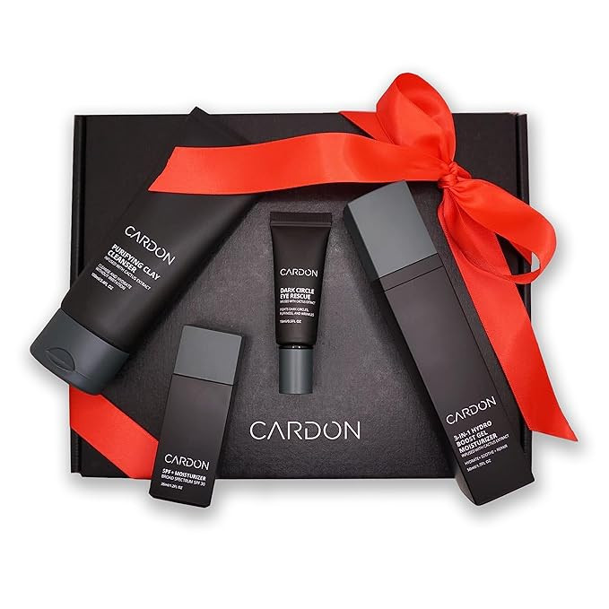 Limited Edition Men's Skincare Gift Set, Cardon Anti-Aging Korean Skincare Routine, Cactus-based,... | Amazon (US)