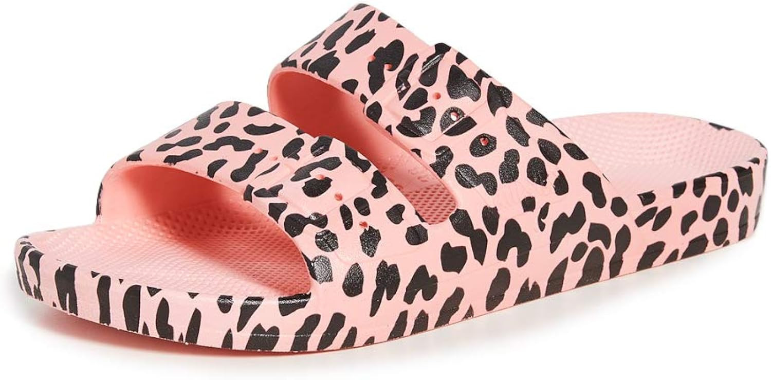 Freedom Moses Women's Two Band Slides | Amazon (US)