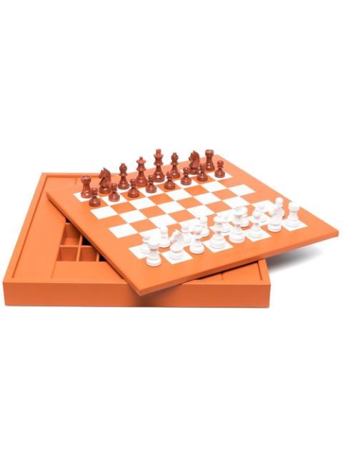 Hector Saxeleather chessboard (48cm x 48cm) | Farfetch Global
