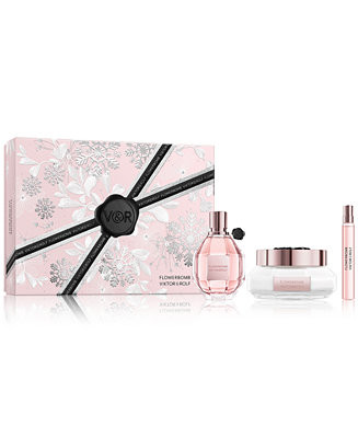 Viktor & Rolf 3-Pc. Flowerbomb Eau de Parfum Holiday Gift Set - Macy's | Macy's