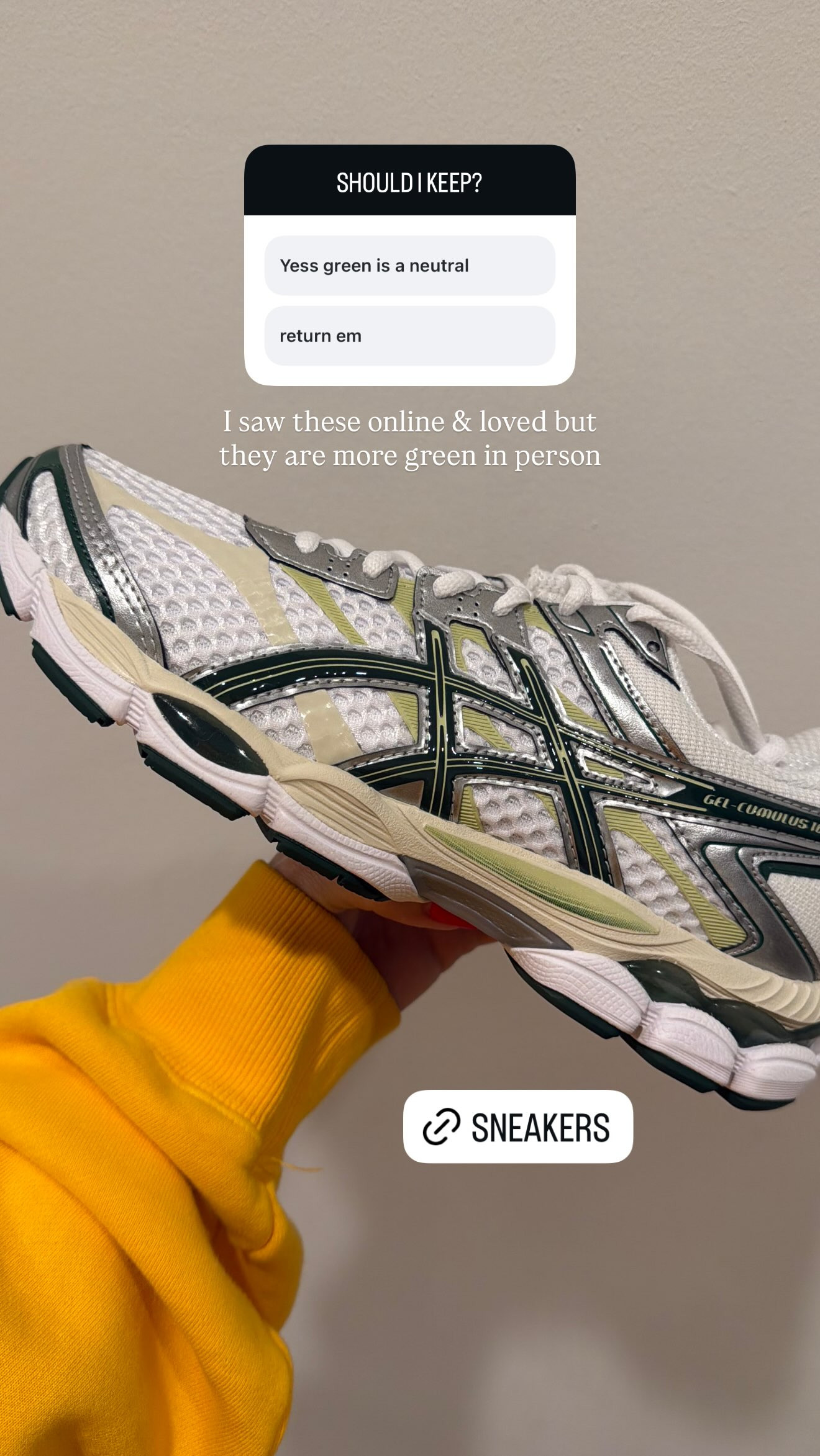 what do we think of these sneakers?! 

 
