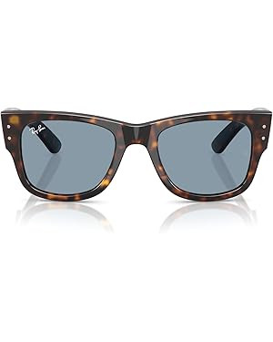 Ray-Ban RB0840s Mega Wayfarer Square Sunglasses | Amazon (US)