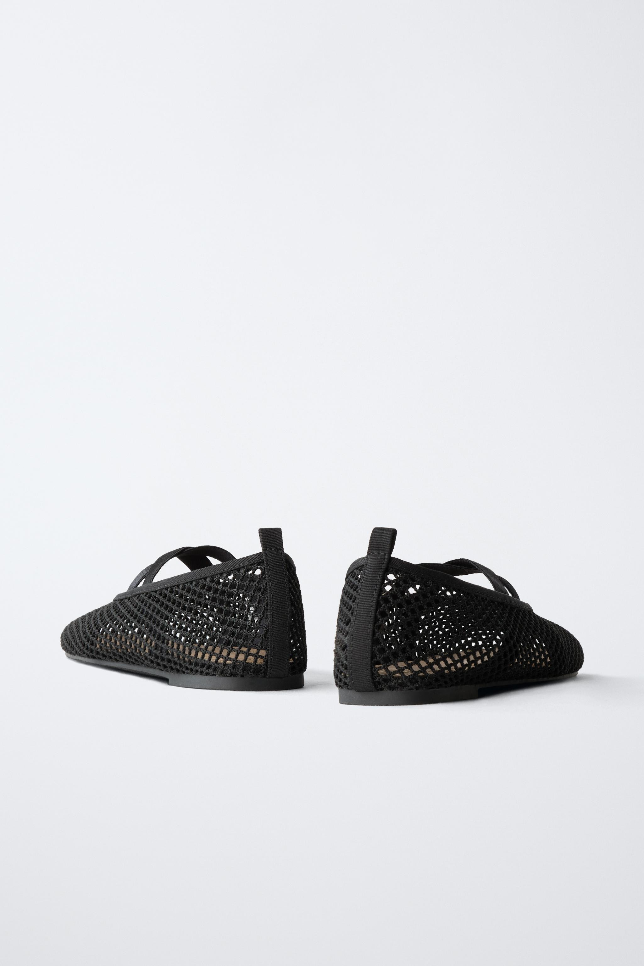 BALLERINES EN RÉSILLE | Zara FR