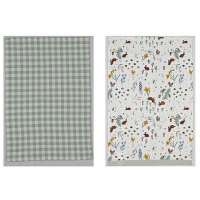 2pk Cotton In the Garden Kitchen Towels - Threshold™ | Target