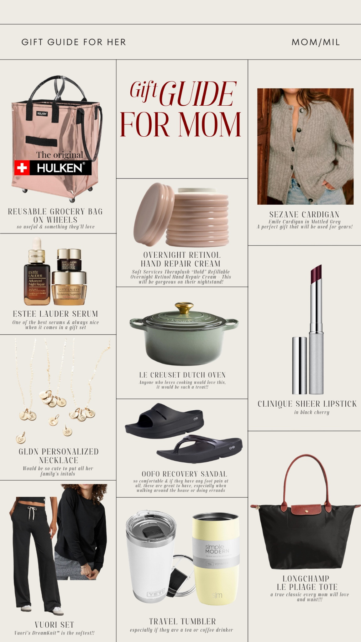 Gift Guide for you Mom & Mother in law!! 

#LTKHoliday #LTKSeasonal #LTKGiftGuide