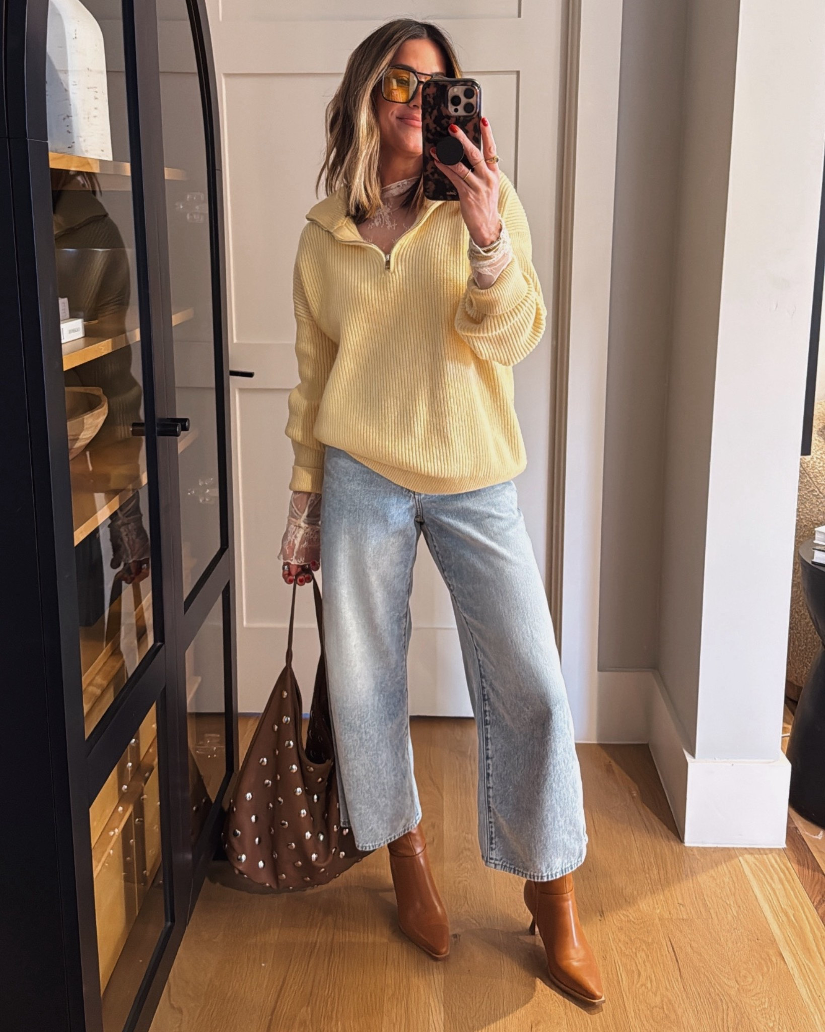 Layered this lace top under one of my favorite Amazon pullovers! So stinking cute! 

#LTKdayinmylife #LTKgrwm #LTKootd