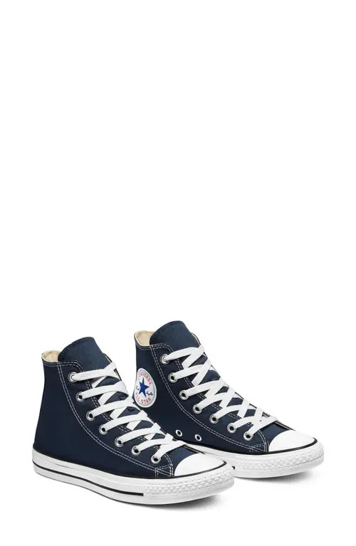 Converse Basic High Top Sneaker in Navy at Nordstrom, Size 5 | Nordstrom