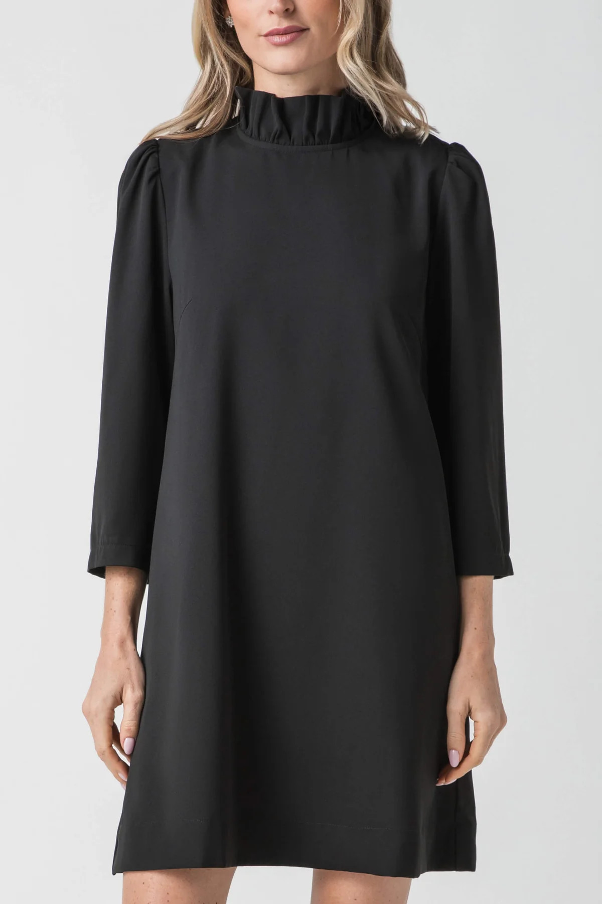 Pinch Long Sleeve Bow Dress | Social Threads