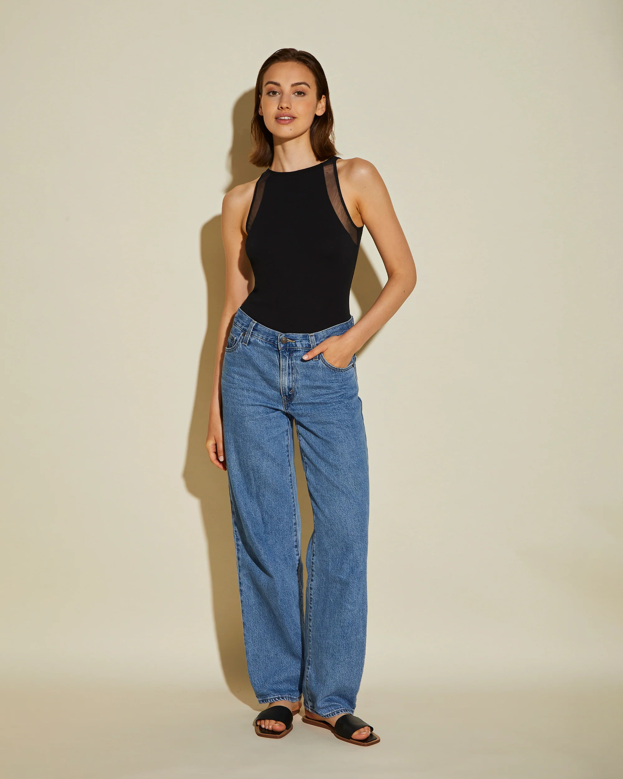 Bisou Sleeveless bodysuit | Cosabella