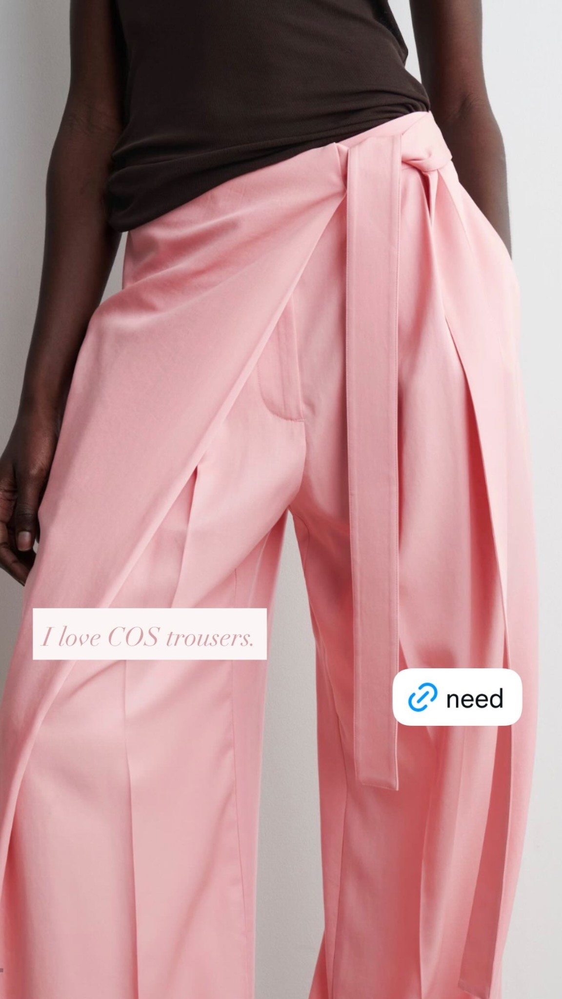 COS fluid wrap-front pants. I will be wearing these all spring. 

#LTKootd #LTKWorkwear