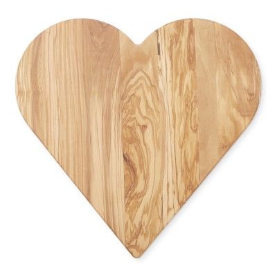 Olivewood Heart Cheese Board | Williams-Sonoma