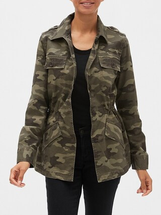 Camo Utility Jacket | Banana Republic Factory | Banana Republic Factory