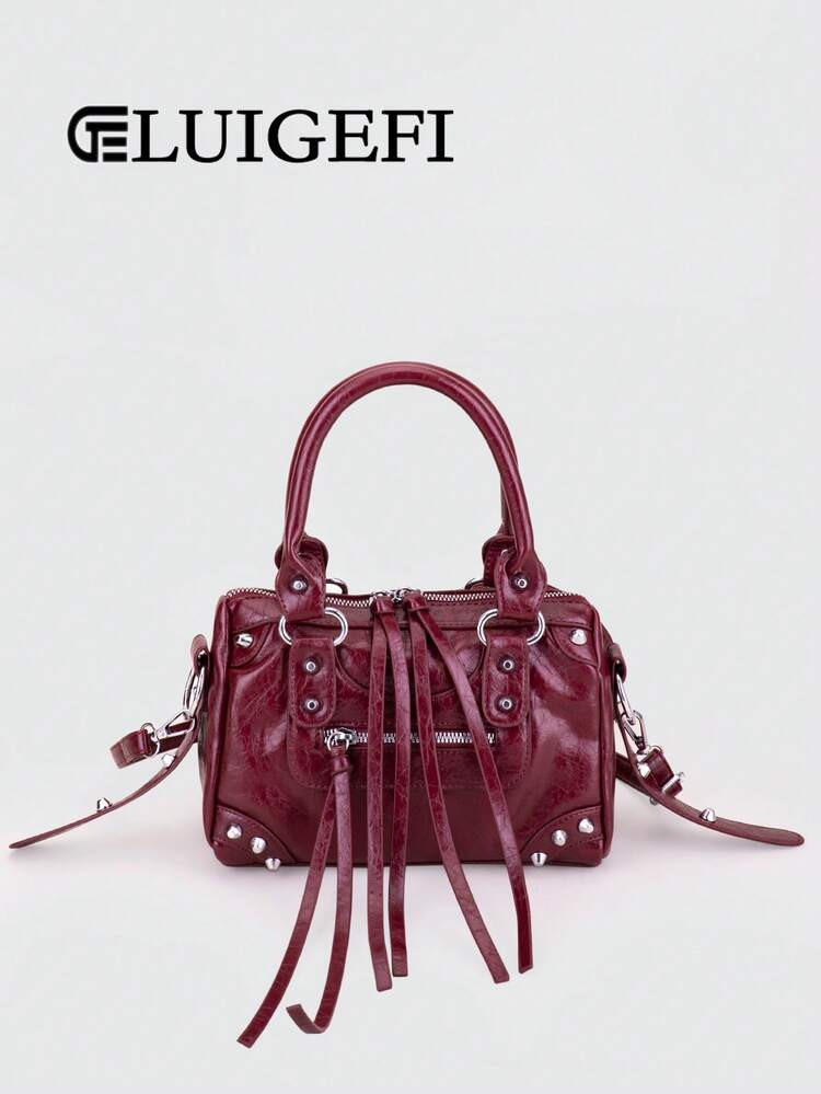 Burgundy bag | SHEIN