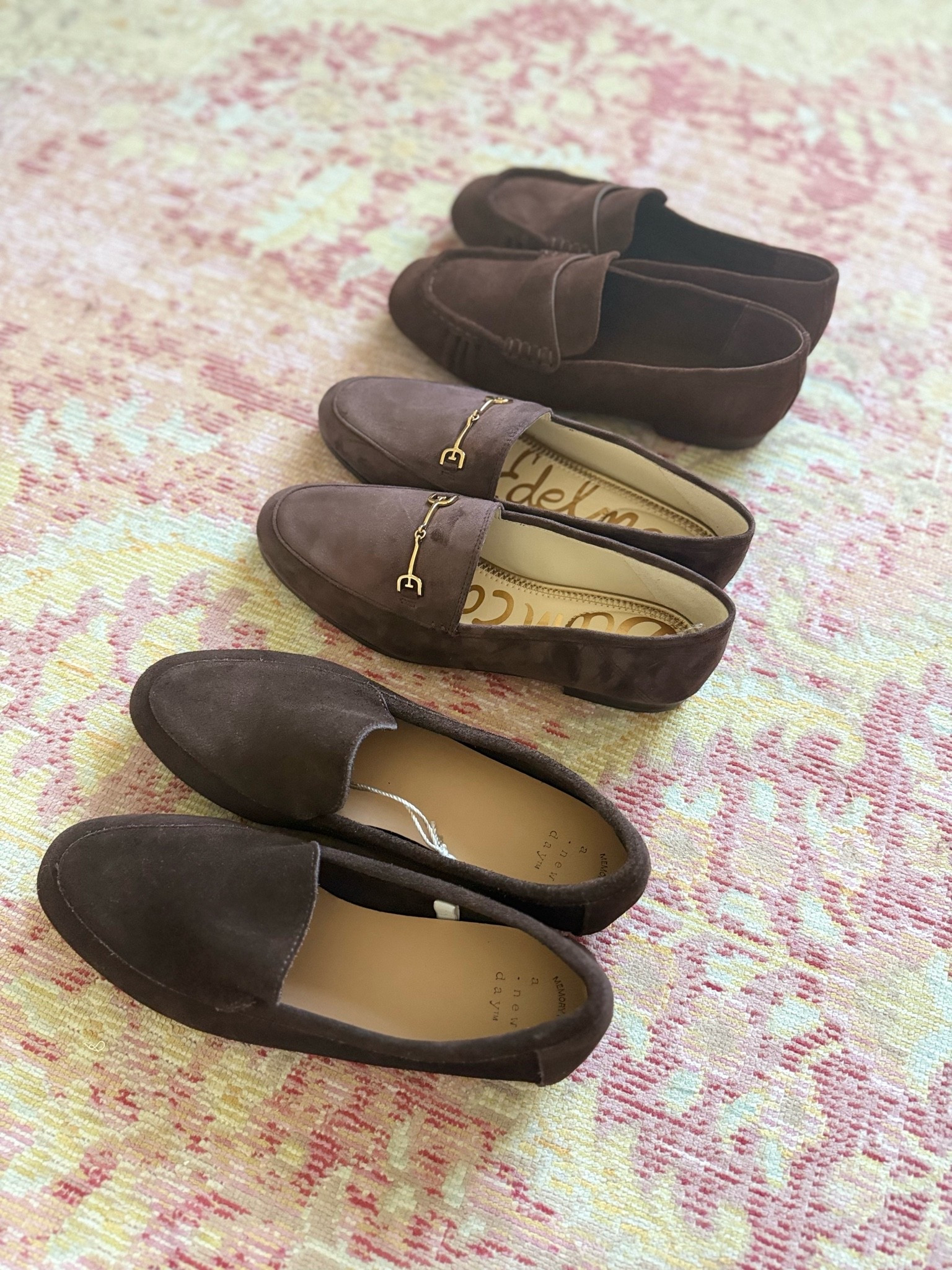 Brown loafers for fall - all true to size and comfortable