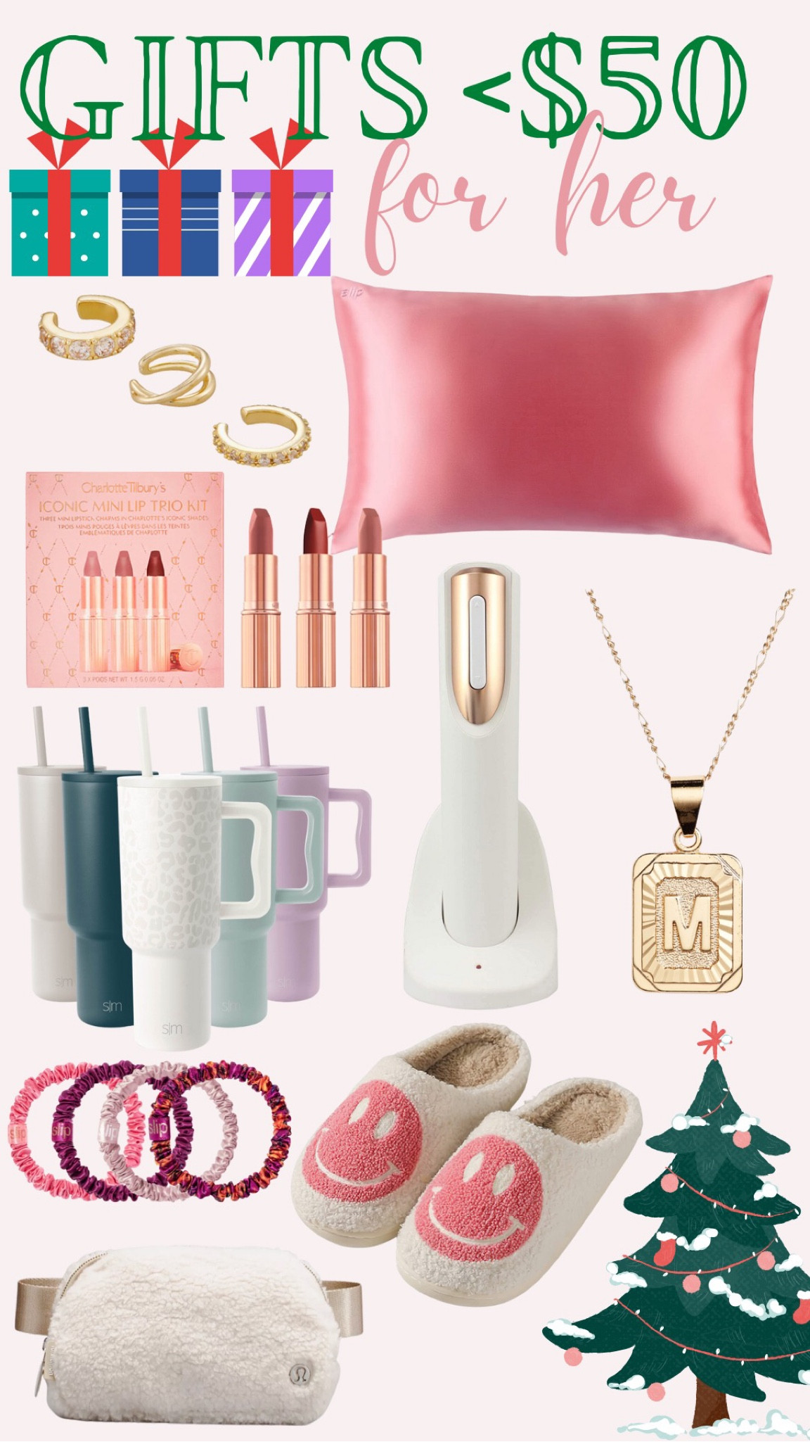 Gifts under $50 for her
Gifts for women
Affordable gifts for women
Last minute gifts for her 

#LTKGiftGuide #LTKsalealert #LTKunder100