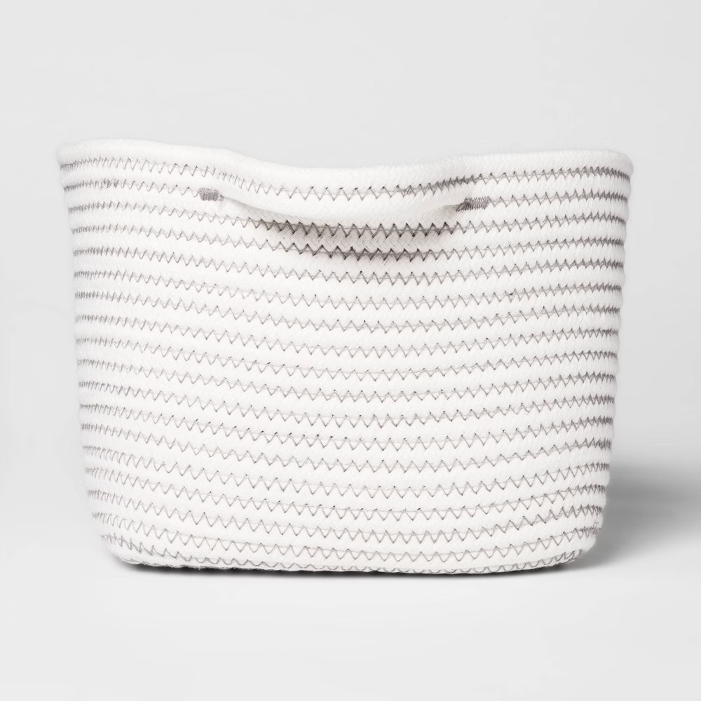 Bath Basket Crate Off White - Threshold™ | Target