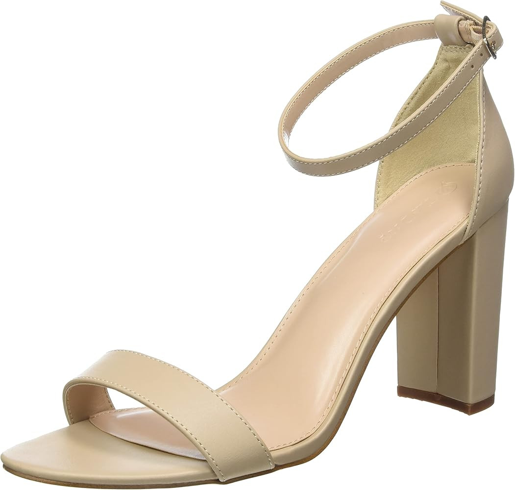 The Drop Women's Rebecca Strappy High Block-Heel Sandal Heeled | Amazon (US)