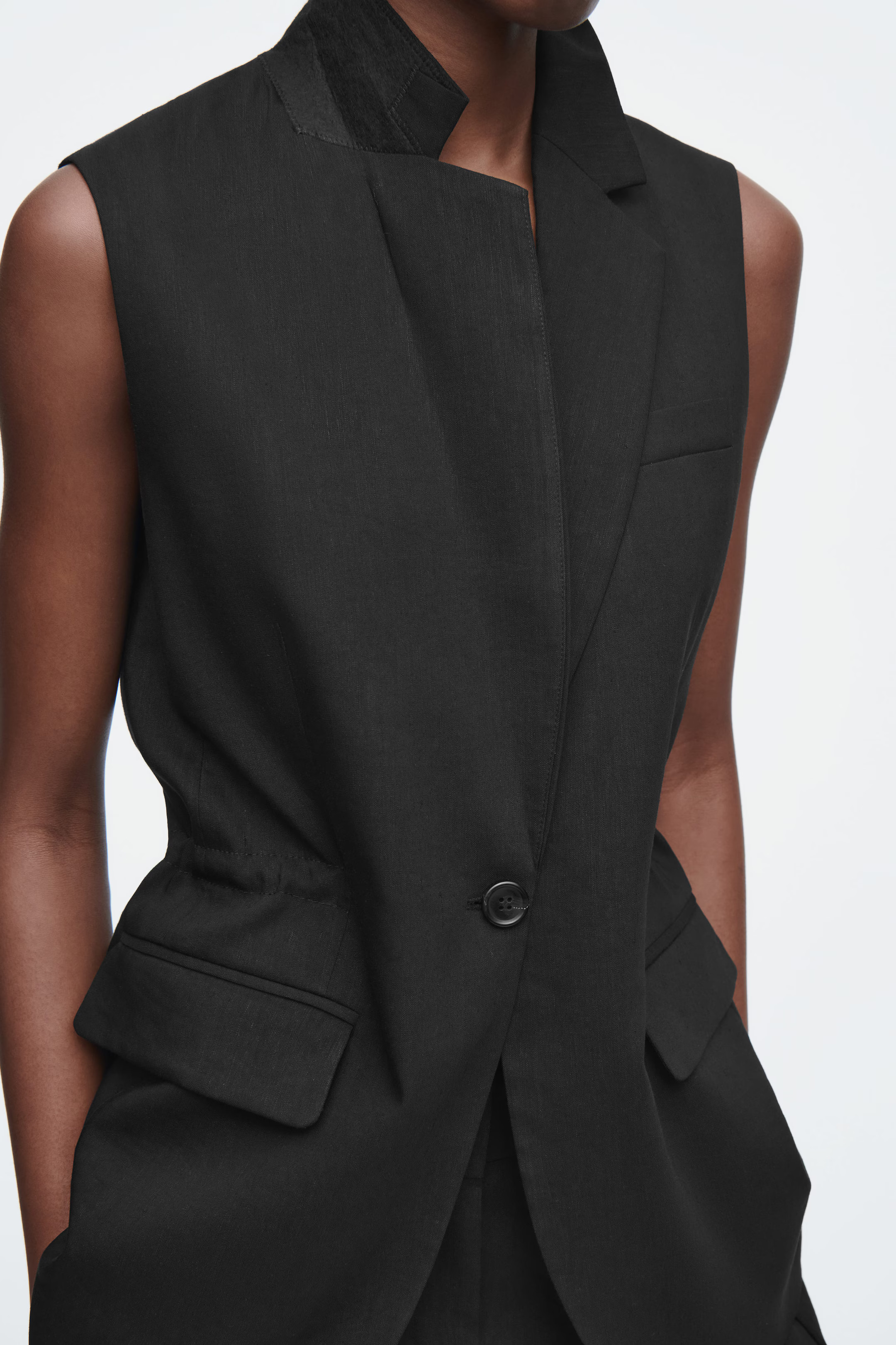 SLIM LINEN WAISTCOAT | COS (EU)