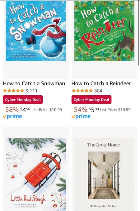 Holiday books on sale


Cyber Monday / children’s books / kids books / Christmas books / holiday books 

#LTKGiftGuide #LTKHoliday #LTKsalealert