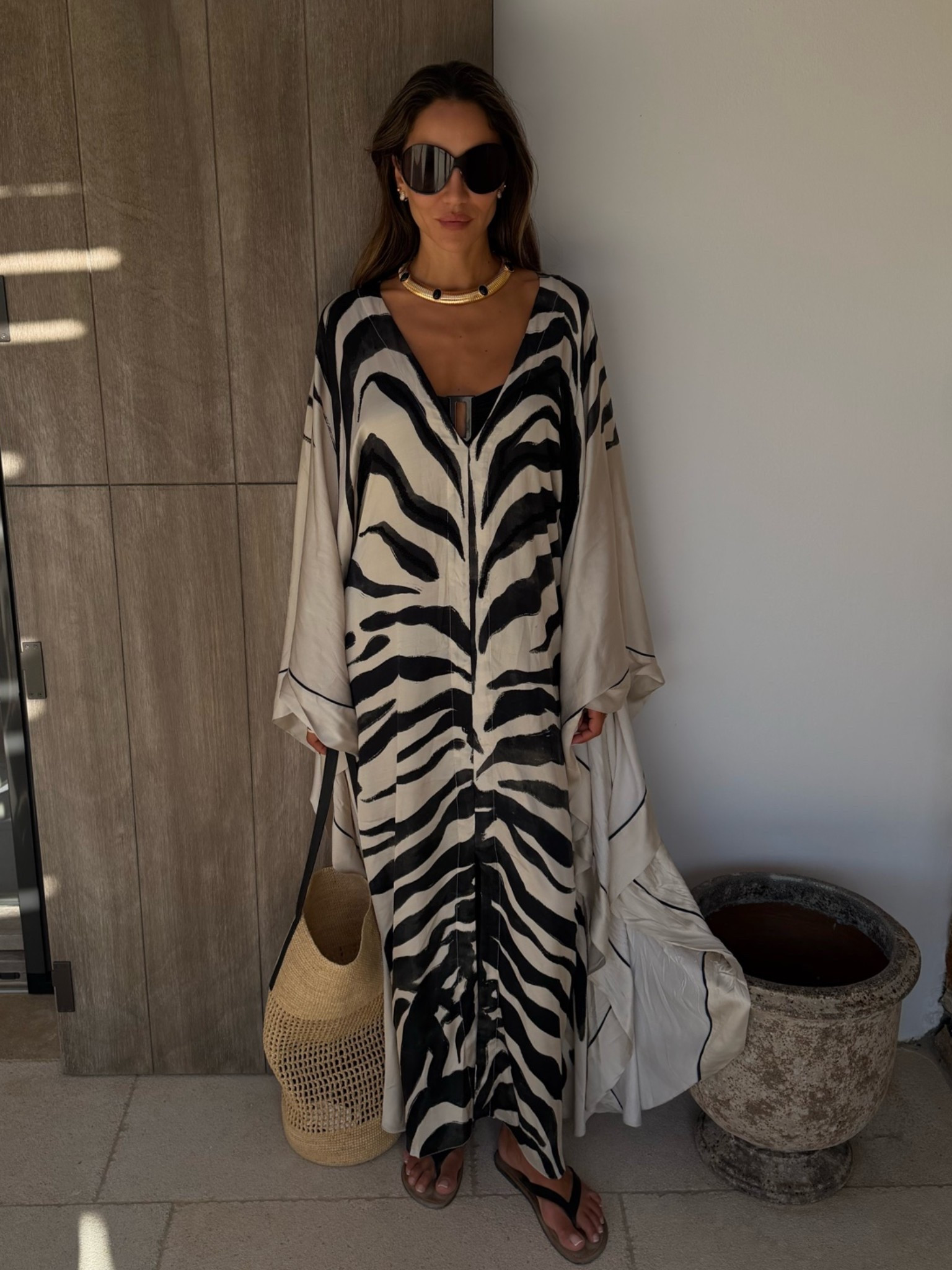 Zebra kaftan ✨

#LTKSeasonal #LTKgrwm
