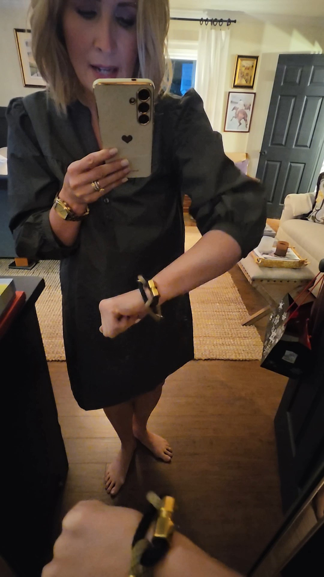 I hope everyone has a friend like her. Accidentally buys a tall and gives it to me who's got her by about 6 in instead of returning Gap dress super cute

#LTKdayinmylife #LTKgrwm #LTKootd