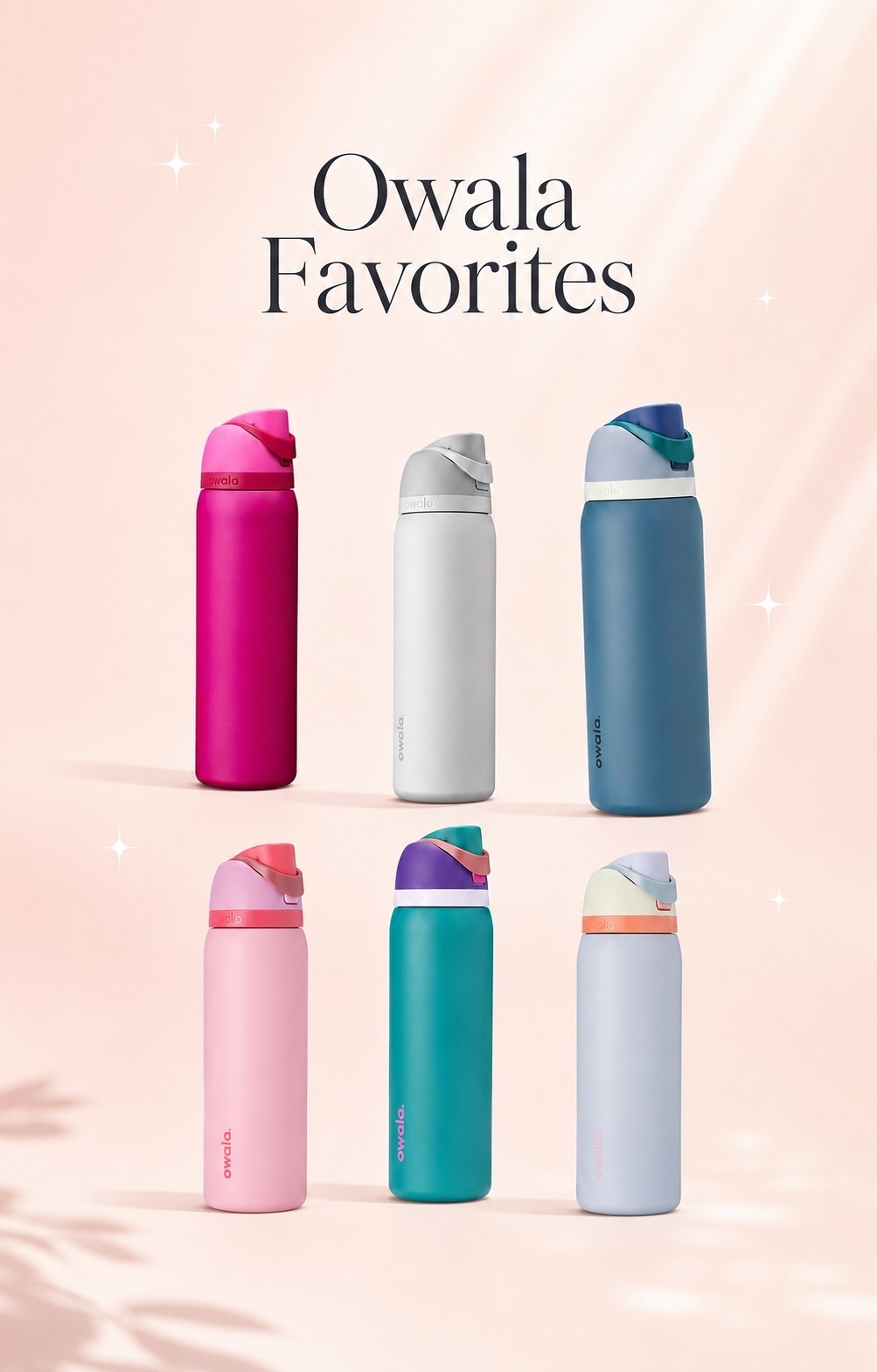 Back to school favorites! 💕 These Owala stainless steel water bottles come in the cutest colors and are perfect for keeping drinks cold all day! Which color is your favorite? ✨ Everything is linked here!

#LTKSaleAlert #LTKActive #LTKfitnessgoals