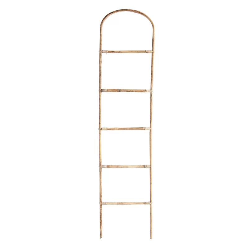 Decorative Bamboo 5 ft Blanket Ladder | Wayfair North America