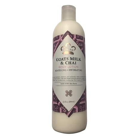Nubian Heritage Lotion, Goats Milk and Chai, 13 Ounce | Amazon (US)