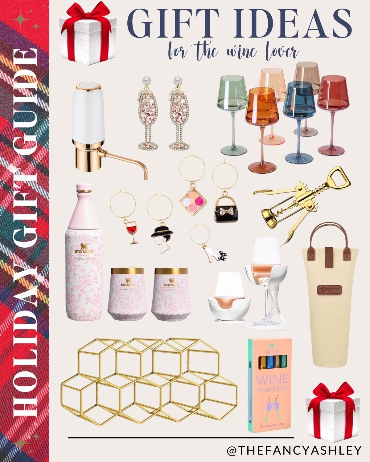 Holiday gift ideas for the wine lovers! I've put together the BEST @amazon wine-themed gift guide. Love the glasses and electric pourer.

#LTKFindsUnder100 #LTKHoliday #LTKGiftGuide