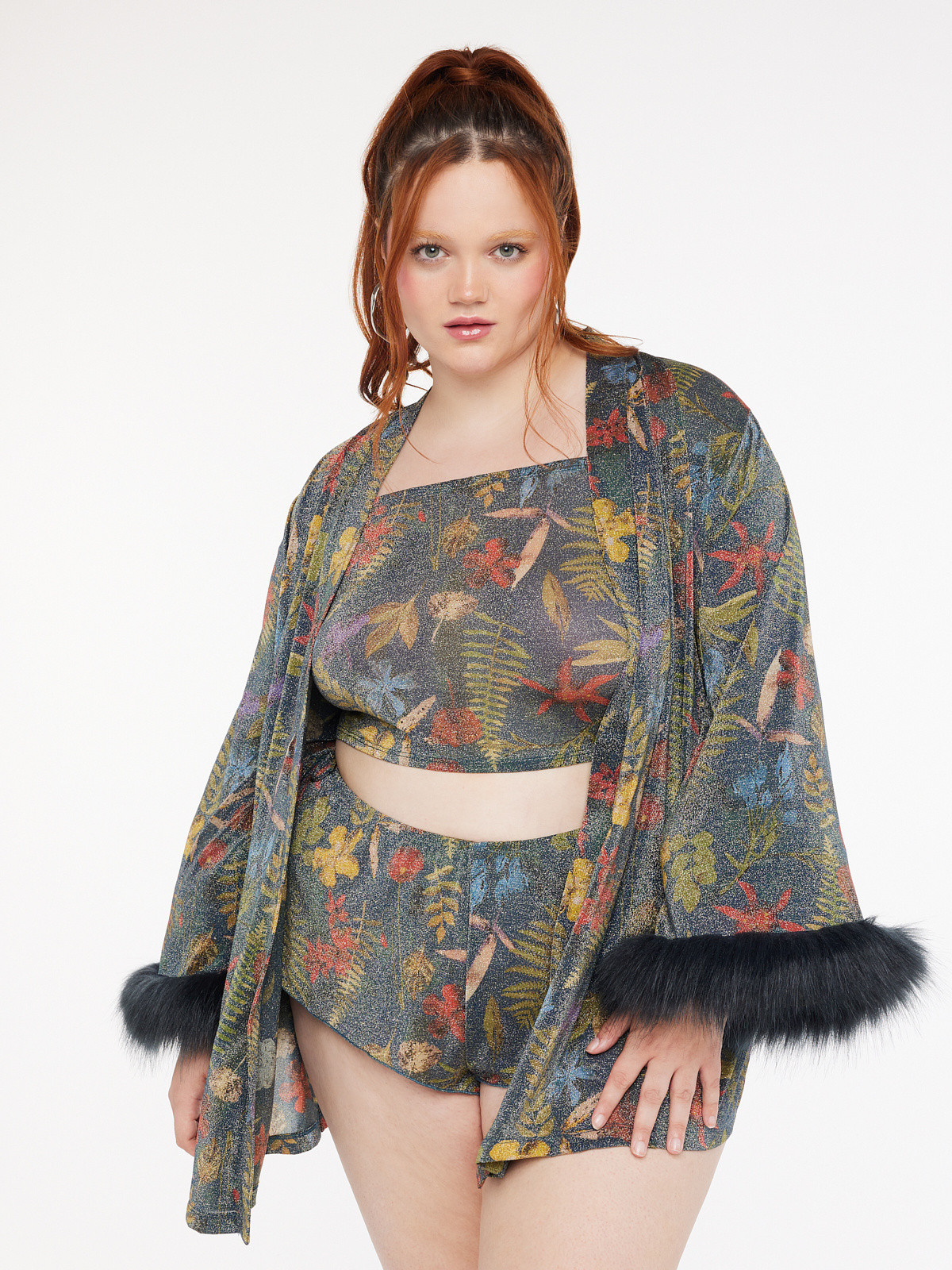 Trophy Wife Short Robe | Savage x Fenty - North America