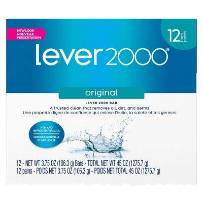 Lever 2000 Original Scent Bar Soap - Scented - 3.75oz/12pk | Target