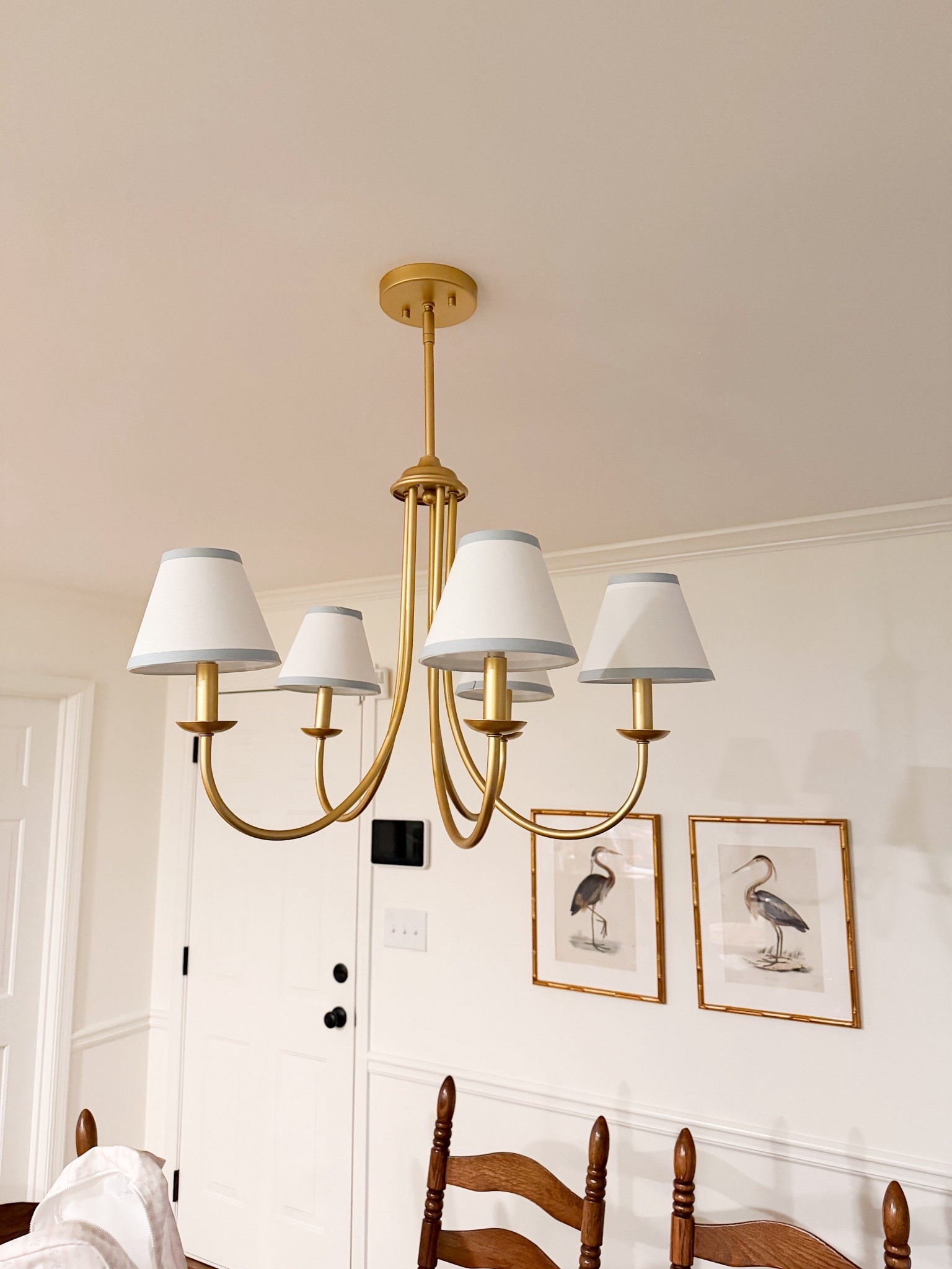 Upgraded this light fixture with these Amazon shades

#LTKHome